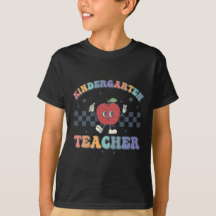 Kindergarten Teacher Groovy Back to school Team KG T Shirt