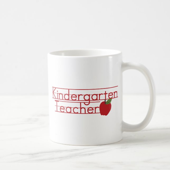 Kindergarten Teacher Kaffemugg (Höger)