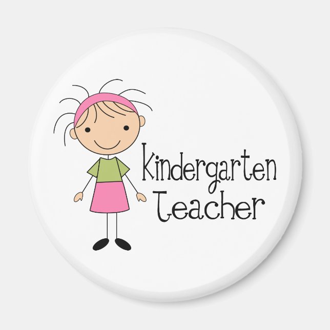 Kindergarten Teacher Magnet (Framsidan)