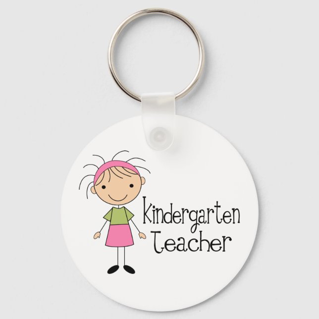 Kindergarten Teacher Nyckelring (Framsida)