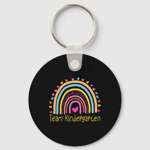 Kindergarten Teacher Rainbow Nyckelring