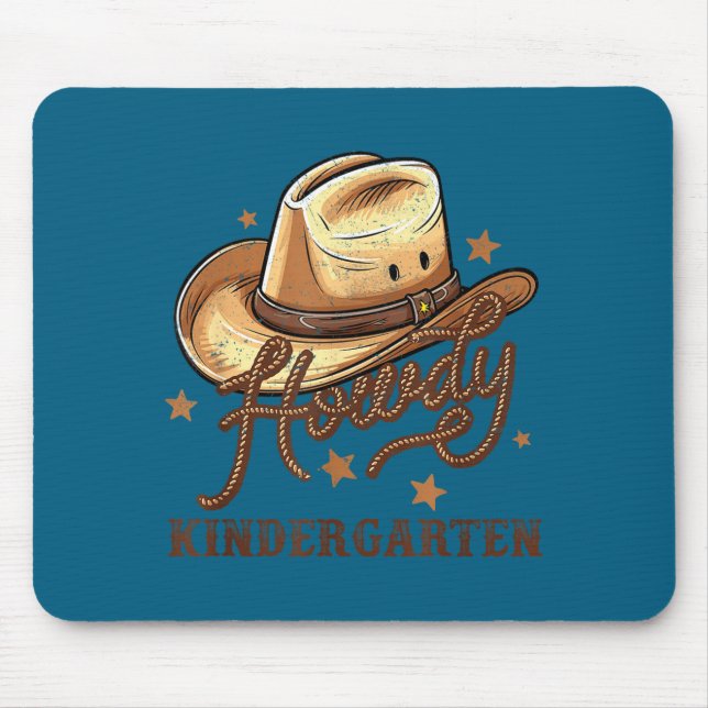 Kindergarten Teacher Rodeo Cowboy Western Howdy Ki Musmatta (Framsidan)