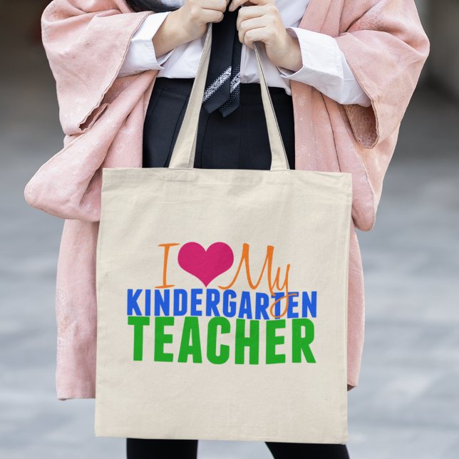 Kindergarten Teacher Tygkasse (Skapare uppladdad)
