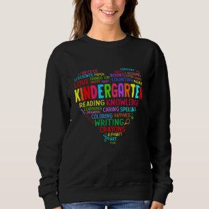 Kindergarten Team Heart Back to school Teacher Stu T Shirt