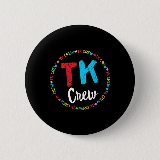 Kindergarten Team Tk Crew Knapp (Framsida)