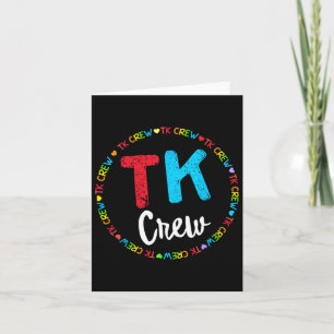 Kindergarten Team Tk Crew Kort