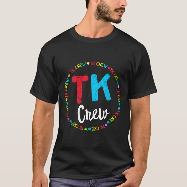 Kindergarten Team Tk Crew T Shirt (Framsida)