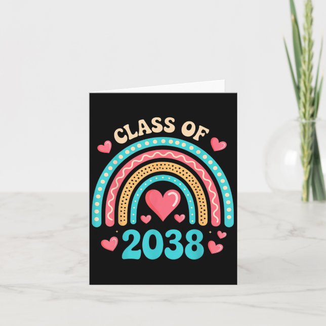 Kindergarten till Studenten växer med mig 2038 ml Kort (Framsida)