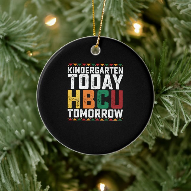 Kindergarten Today Hbcu imorgon Julgransprydnad Keramik (Träd)