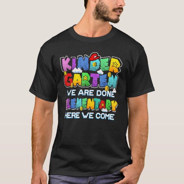 Kindergarten Vi är klara här, vi Kom G T Shirt (Framsida)