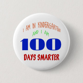 Kindergarteners 100 dagar knapp