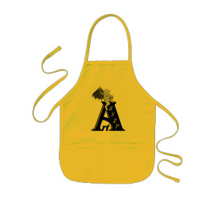 Kinderschürze mit Art KSZP Logotyp Barnförkläde