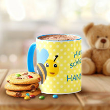 Kindertasse Hummel - Hier schlürft |