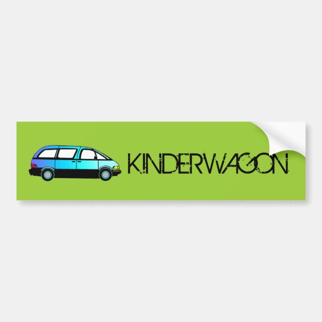 KINDERWAGON-bildekal Bildekal (Framsidan)