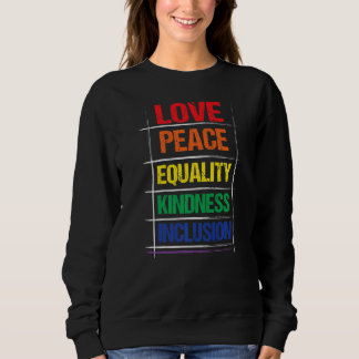 Kindes Inclusion Rainbow Lgbt för lika möjligheter T Shirt