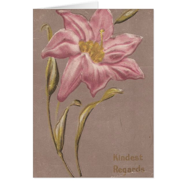 Kindest Regards Hälsningskort (Framsidan)