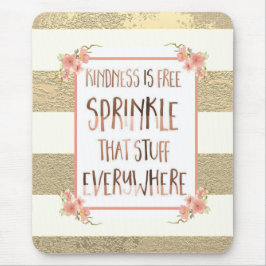 Kindhet konfetti musknapp musmatta