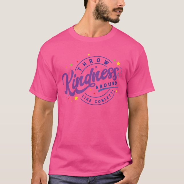 Kindhet som konfetti-skirt t shirt (Framsida)