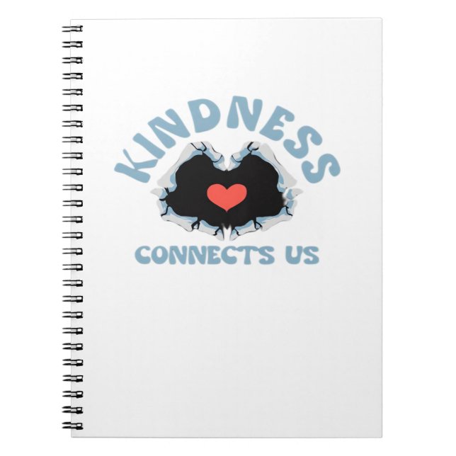 Kindness ansluter till oss Classic Anteckningsbok (Framsidan)