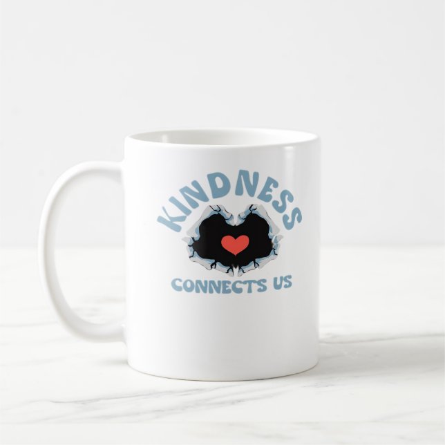 Kindness ansluter till oss Classic Kaffemugg (Vänster)
