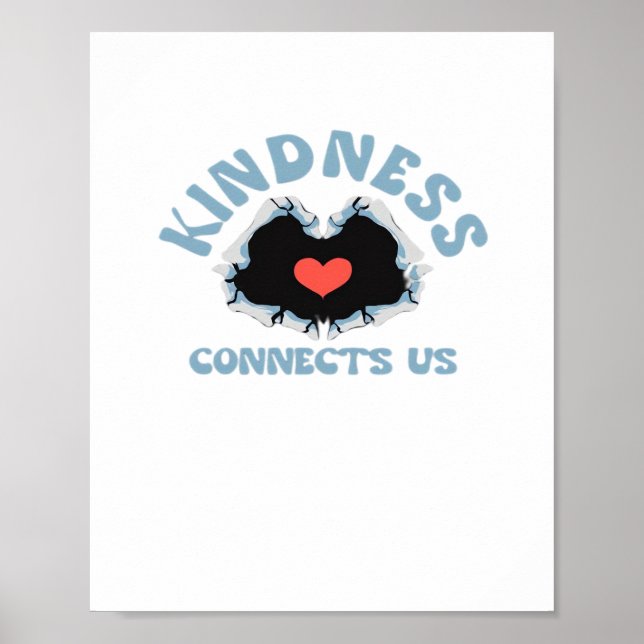 Kindness ansluter till oss Classic Poster (Framsidan)