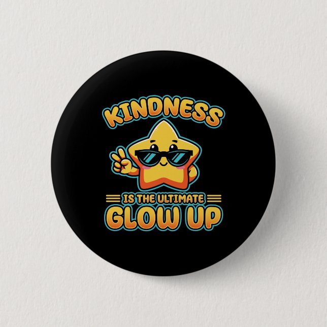 Kindness Anti Bulling Week Ultimate Glow Up Stick Knapp (Framsida)