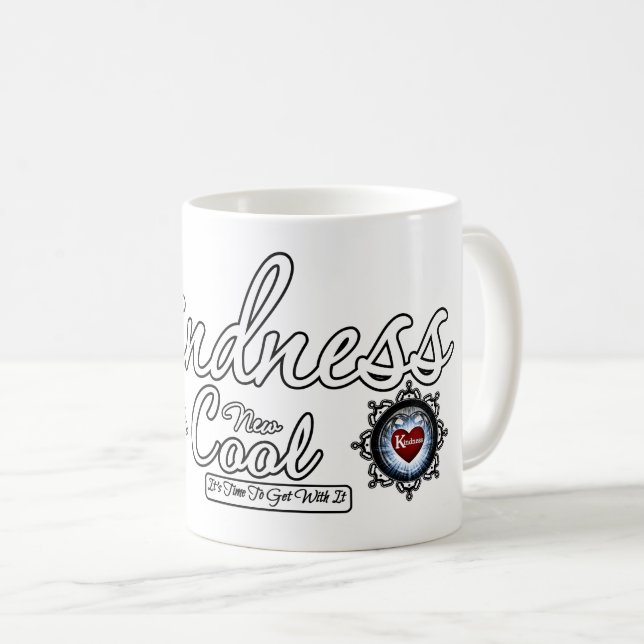 Kindness är den nya Coolan Kaffemugg (Framsida höger)