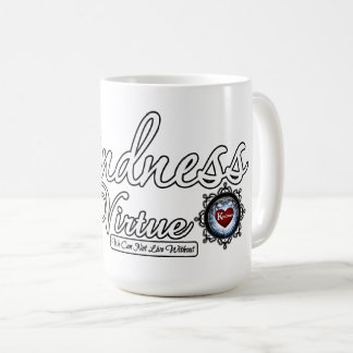 Kindness är en dygd kaffemugg