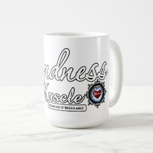 Kindness är ett muskel kaffemugg