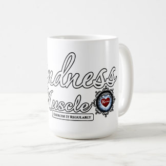 Kindness är ett muskel kaffemugg