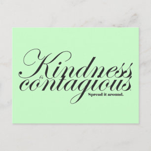 Kindness är ett smittsamt vykort