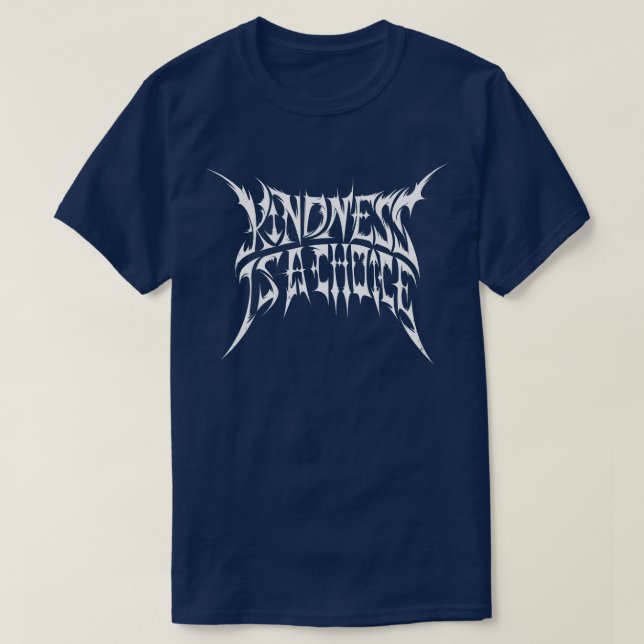 Kindness är ett val t shirt (Design framsida)
