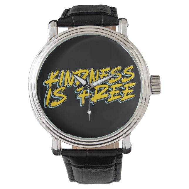 KINDNESS ÄR FRI ARMBANDSUR (Framsida)