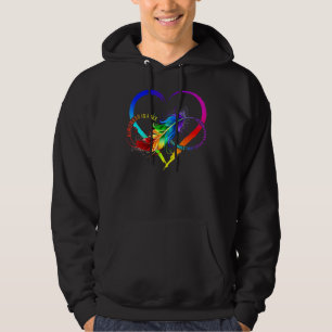 Kindness är fri Sprinkle som Saker överallt Hoodie