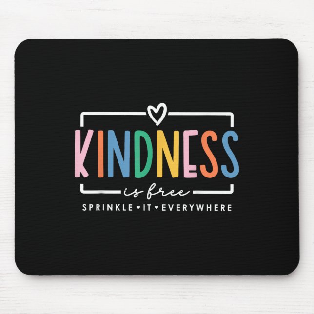 Kindness är fritt sprinklerbart överallt där det ä musmatta (Framsidan)