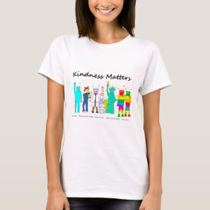 Kindness är robotar kvinnor t shirt