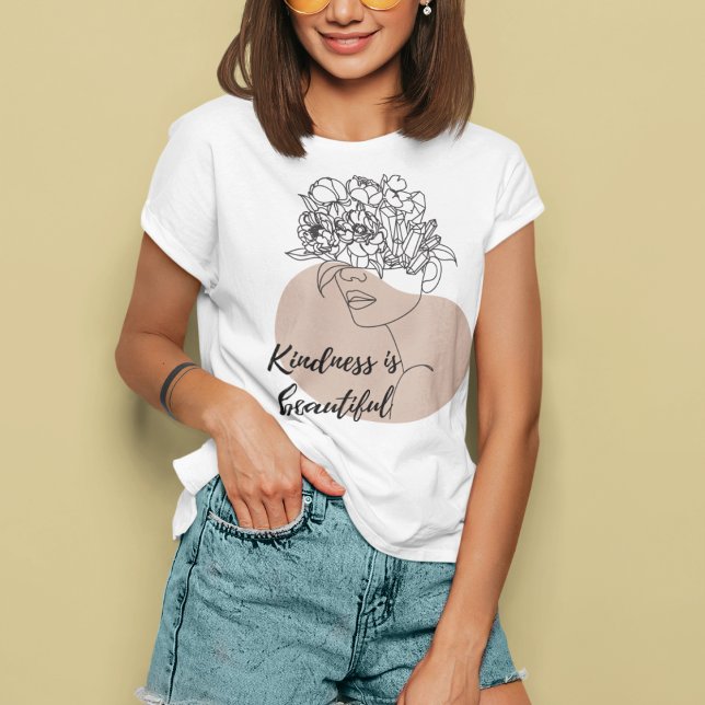 Kindness är vacker Abstrakt T Shirt (Skapare uppladdad)