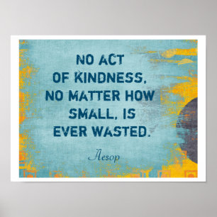 Kindness - Art Print Poster