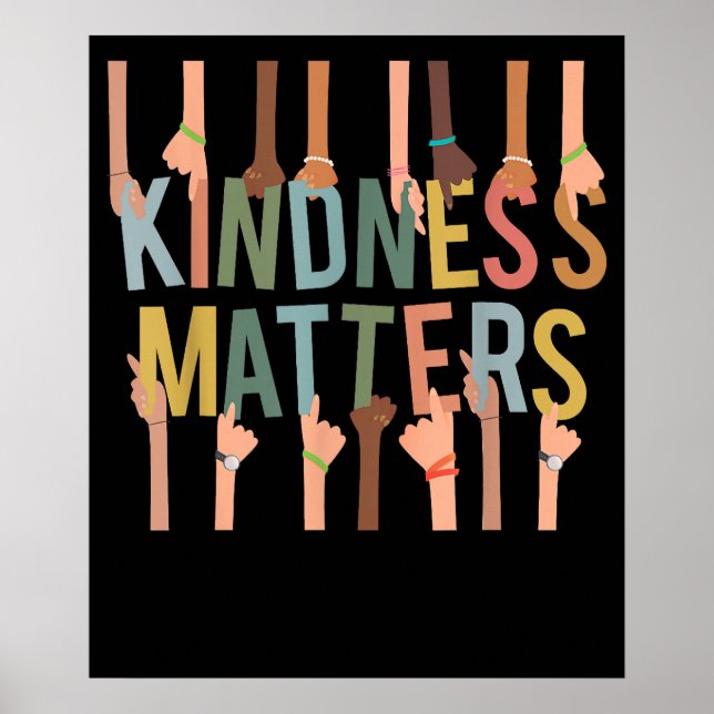 Kindness betyder att du tar med mobbning i mångfal poster (Framsidan)