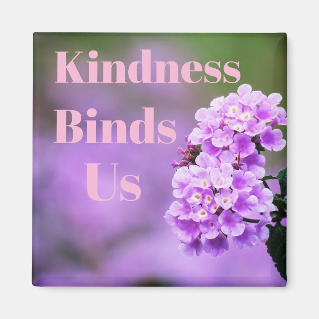 Kindness binder amerikanska magnet (Framsidan)