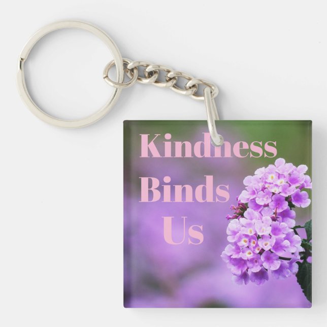 Kindness binder oss nyckelkedja (Framsidan)