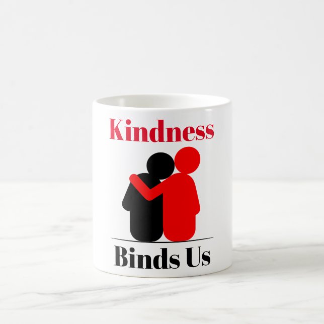 Kindness binds amerikanska kaffe Mugg (Center)