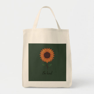 Kindness bloom tote bags tygkasse