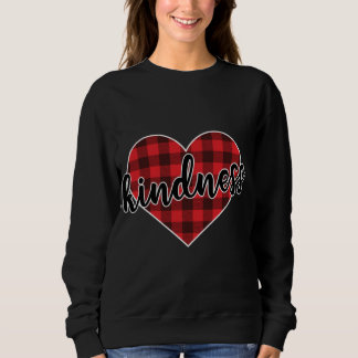 Kindness Buffalo Play Heart Mysigt Julvinter T Shirt