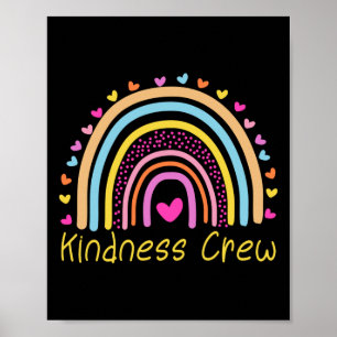 Kindness Crew Kindergarten Lärare Daycare Poster