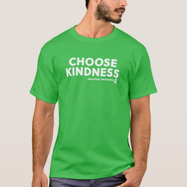 Kindness Dwarfism Awareness Shirt T (Framsida)