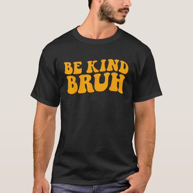 Kindness End Bulling Peace Teacher Orange Unity D T Shirt (Framsida)