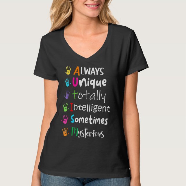 Kindness har alltid varit unikt för den totala aut t shirt (Framsida)