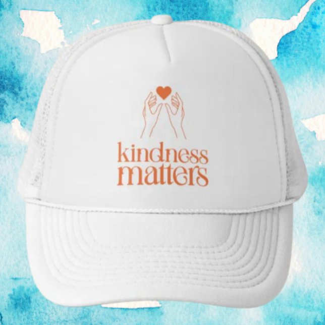 Kindness har betydelse för puls - hjärt- och Hände Keps (Skapare uppladdad)