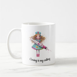 Kindness Is My Calling – Nurse Mug Kaffemugg